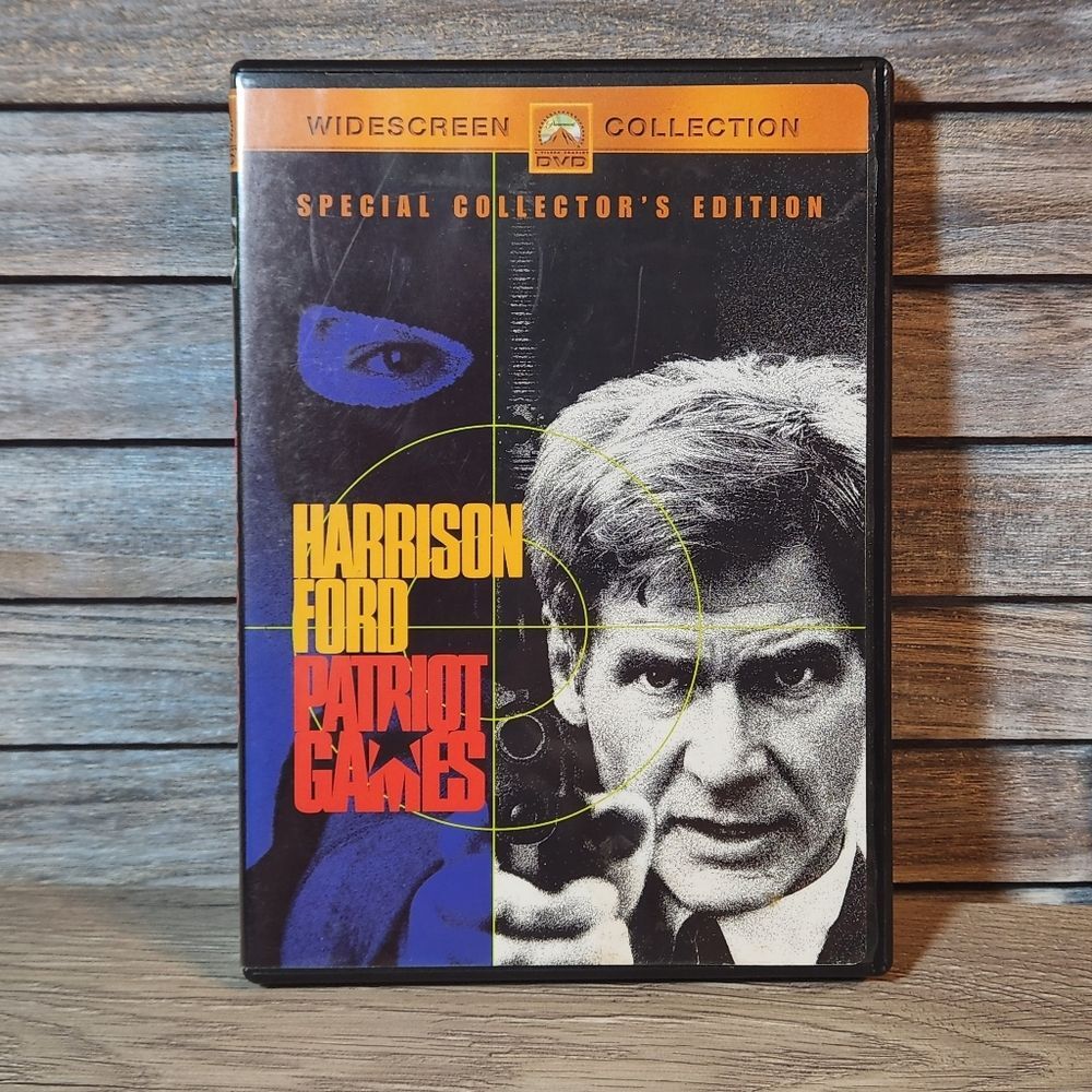 🔥 Patriot Games Harrison Ford DVD Movie